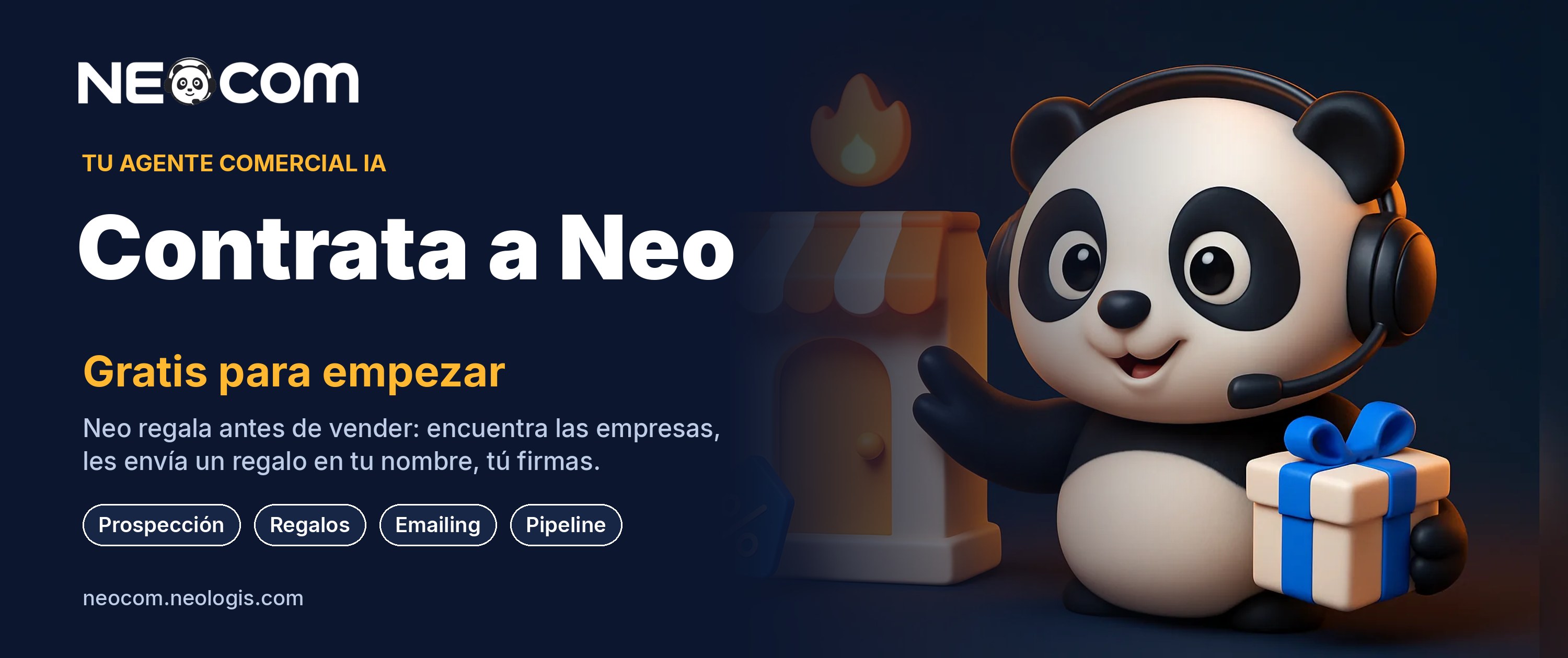 NEOcom — Contrata a Neo, tu agente comercial IA